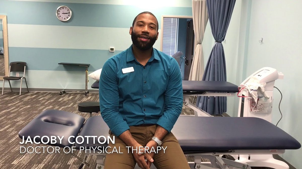 Dr. Cotton at the clinic