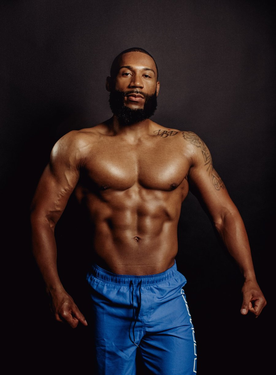 Standing competition pose